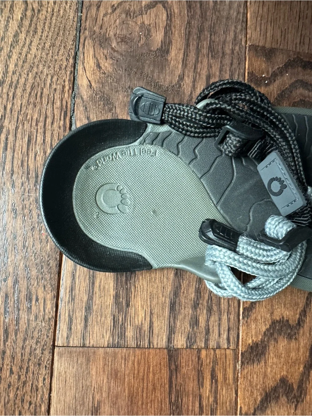 Xero Shoes  Black and Gray Rope-Strap Sandals